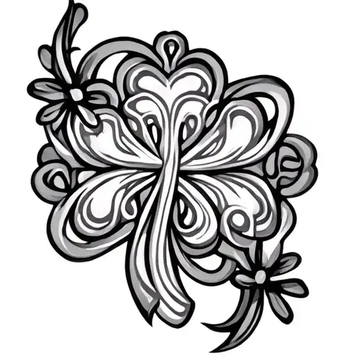 Feminine Celtic Shamrock