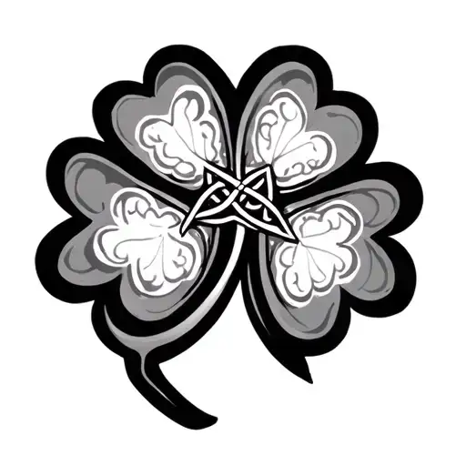Feminine Celtic Shamrock