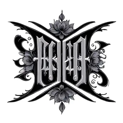 Two Word Ambigram Generator