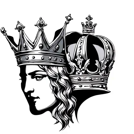 Crown King And Queen