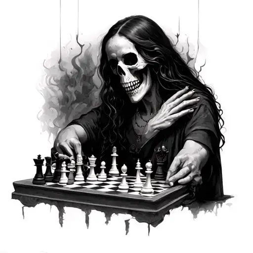 Lost In A Darkness Playing Chess With The Death