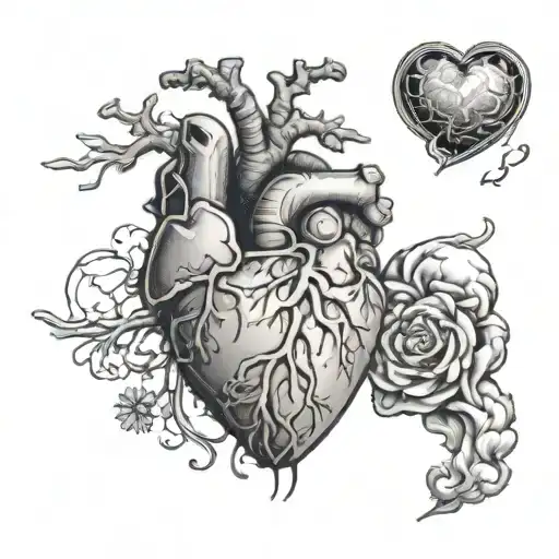 Heart And Brain Held By Atlas