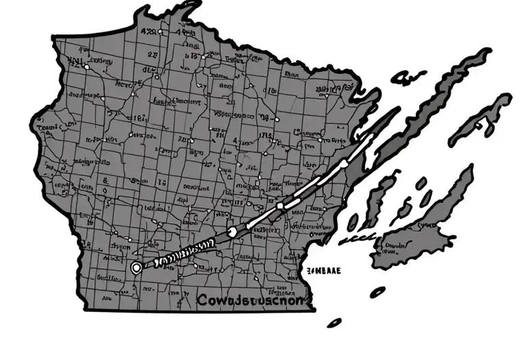 Cable Wisconsin Map Coordinates