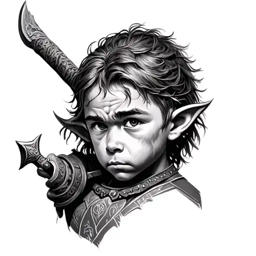 Halfling Warrior