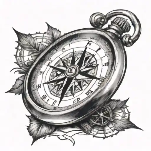 Compass For Men Sitting