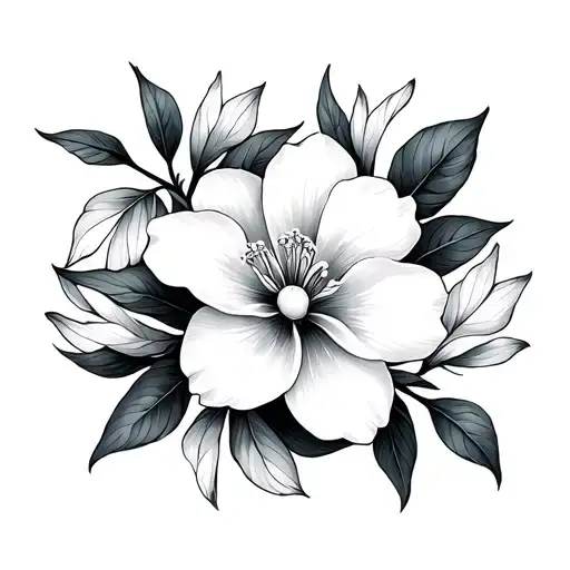 Honeysuckle Flowers Blooming