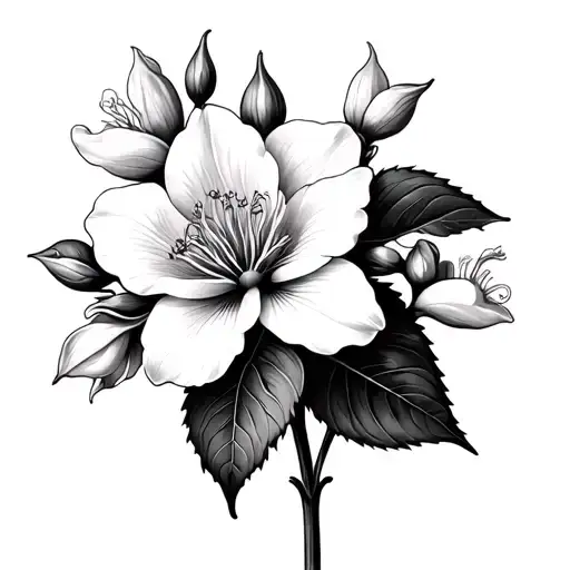 Honeysuckle Flowers Blooming Flower Emerging