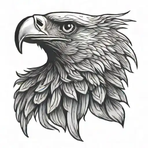 Eagle Neck Tatto