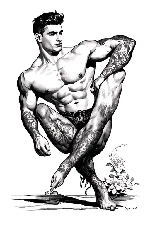 Male Pin Up