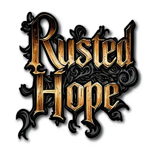 The Lyrics Rusted Hope Can Be Cleaned And Made Into Gold