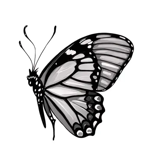 Butterfly With Hidden Initials Erpm