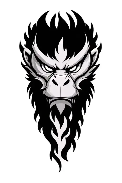 Infernape Tattoo Design