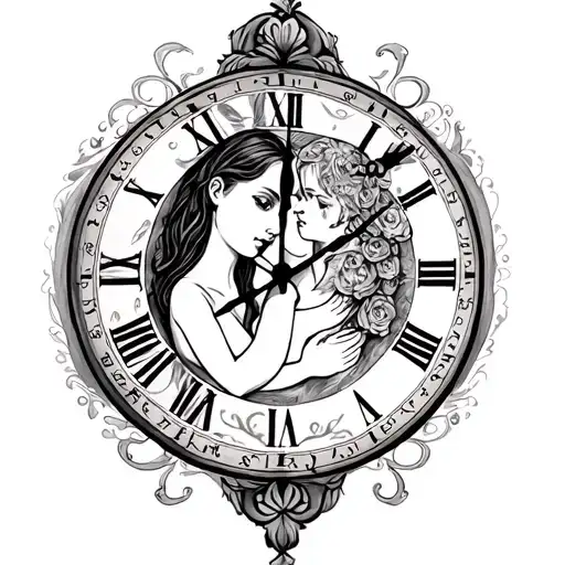 Daughter Birth Clock