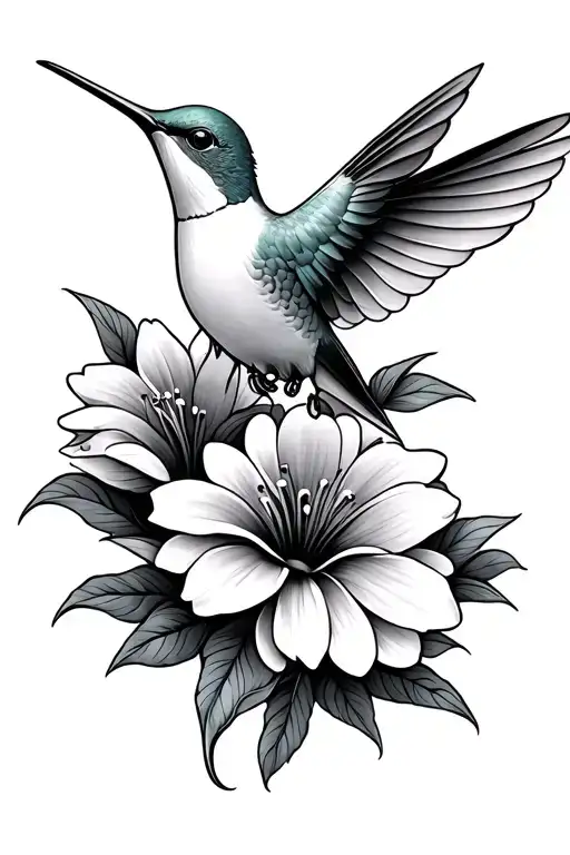 Flower Hummingbird