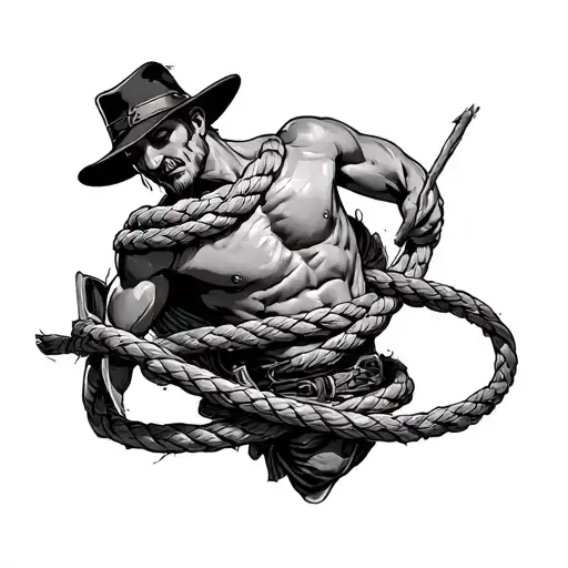 Ol'son With Lasso Wrapped