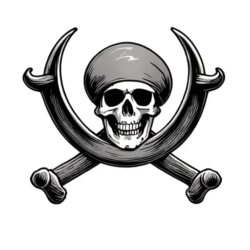 Vintage Pirate Symbol