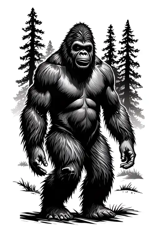 Bigfoot Walking Foresr