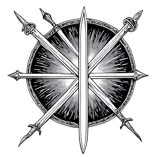 10 Of Swords Tarot Card Reversed