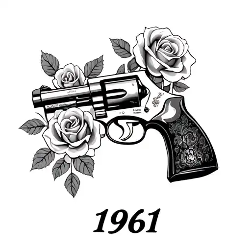 Gun With Roses Year 1961