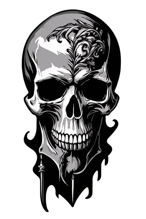 1776 Sinister Skull