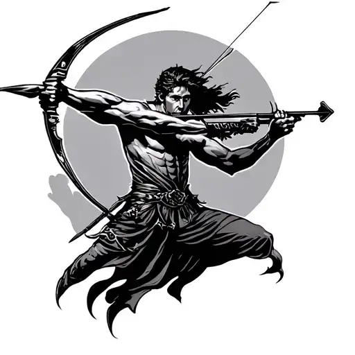 Sagittarius Archer Shooting