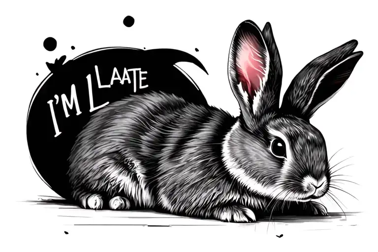 White Rabbit I'm Late