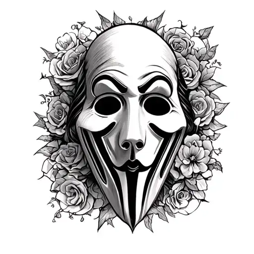 Alice In Wonderland Theme Ghostface Mask