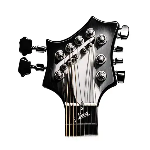 Make A Sketch Of A Stratocaster Headstock