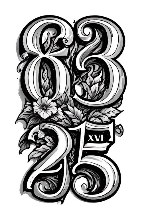 25 8 25 Roman Numerals