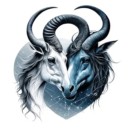 Capricorn And Aquarius Constellation