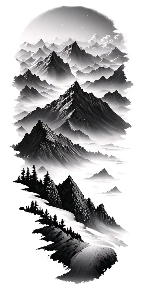 Mountains Panorama