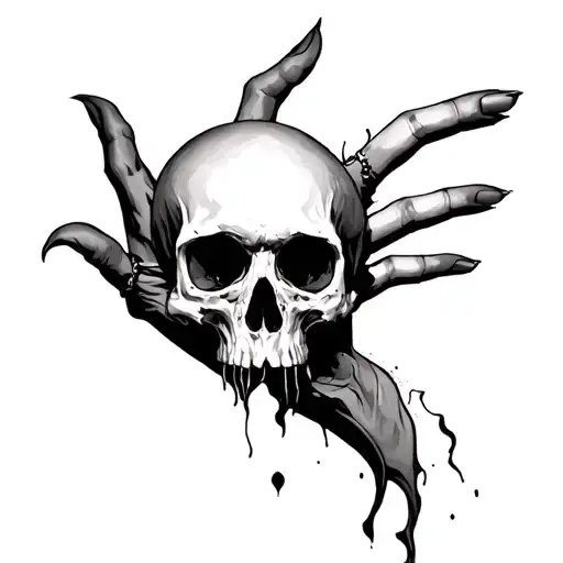 Scar In The Hand And Missing Fingertip Memento Mori