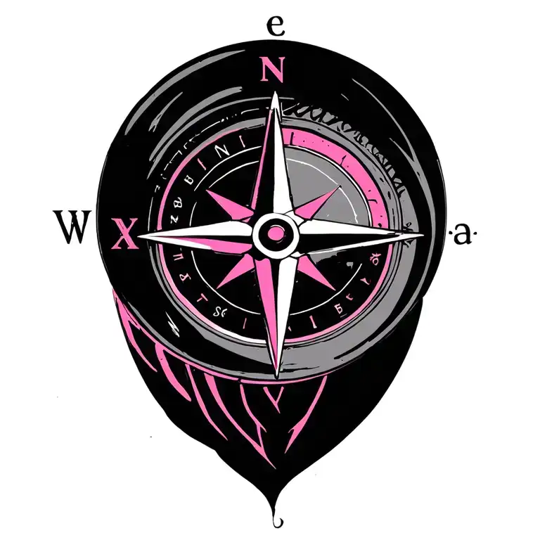 Pink Compass