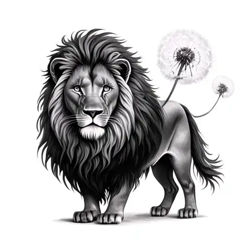 Dandelion Lion