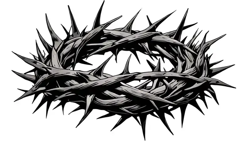 Crown Of Thorns Wrapped