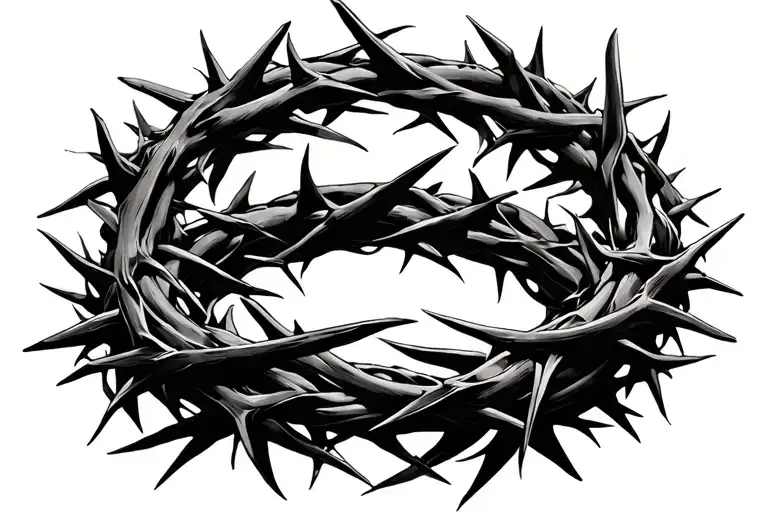 Crown Of Thorns Wrapped Loosely