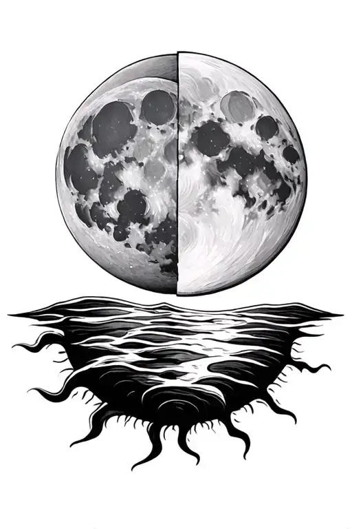 Full Moon & Half Sun