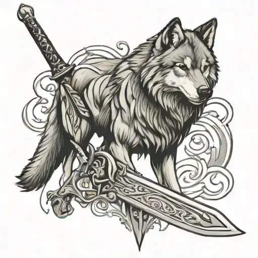 Wolf And Sword
