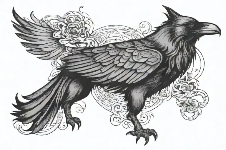 Raven To Wolf Expandable