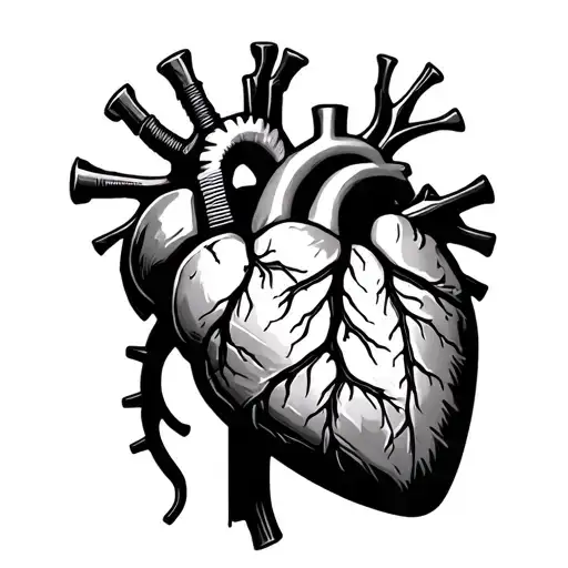 Real Heart With A Little Bit Of Gears Built In