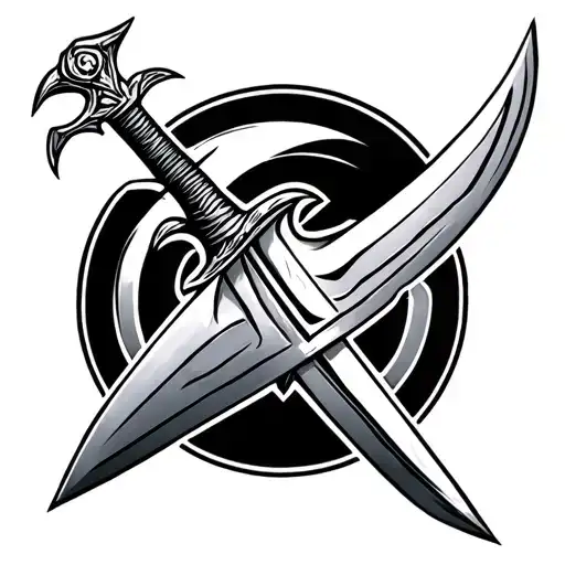 Highly Stylized Turkish Sword