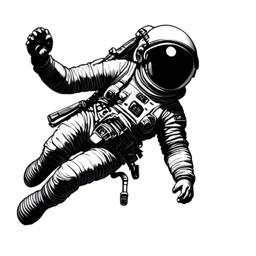 Astronaut In Space