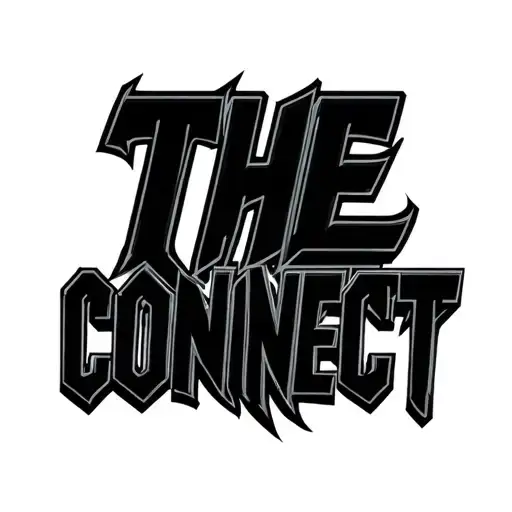 The Word Connect In Cybersigilism Font
