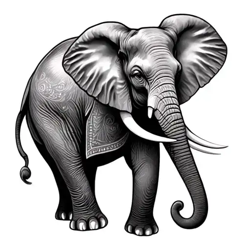 An Elephant In Memory Of Grandma