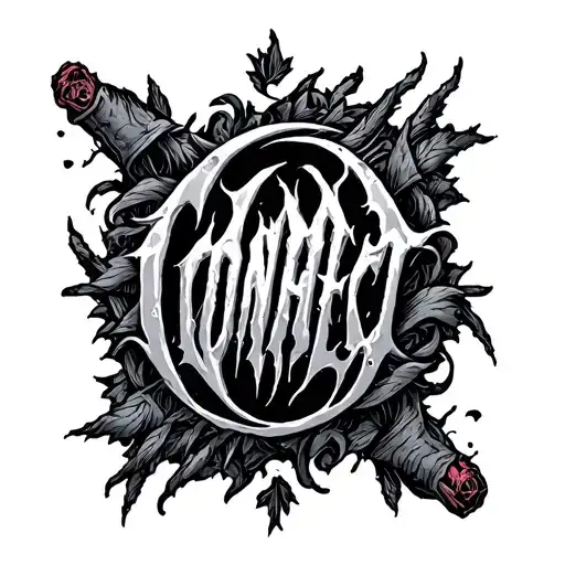 Connect In Scary Font