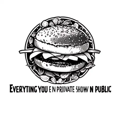 Everything You Eat In Private Shows In Public