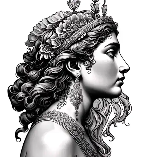 Goddess Power Roman Italian