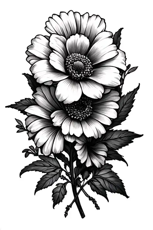 September And December Birth Flower Sleeve