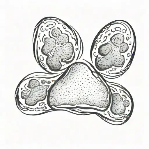 Dog Paw Print