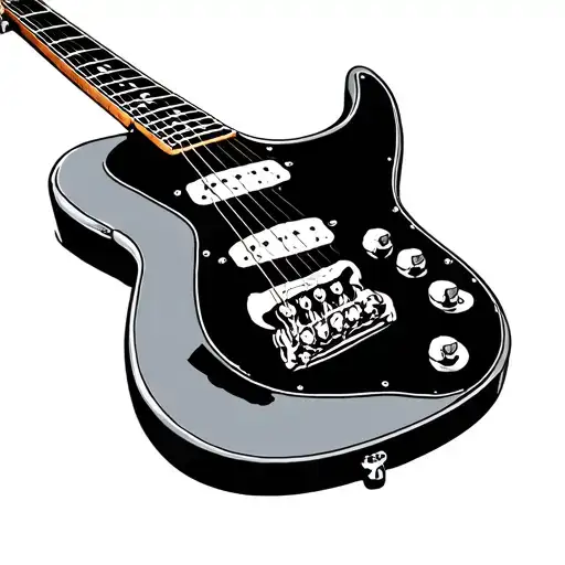 Skeleton Guitar
